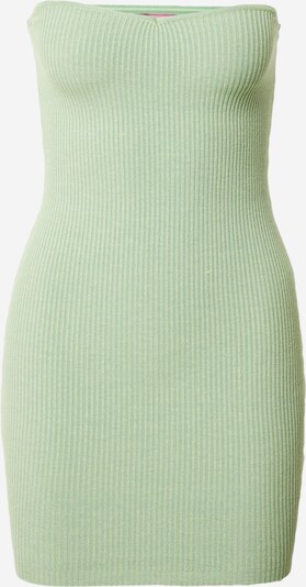 Edikted Úpletové šaty 'Sweetheart' - pastelově zelená, Produkt
