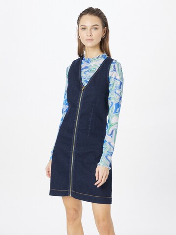 Oasis Dress in Blue: front