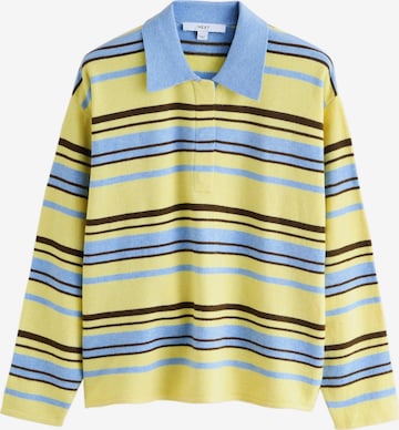 Next Pulóver - kék: elől