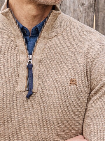 LERROS Pullover in Braun