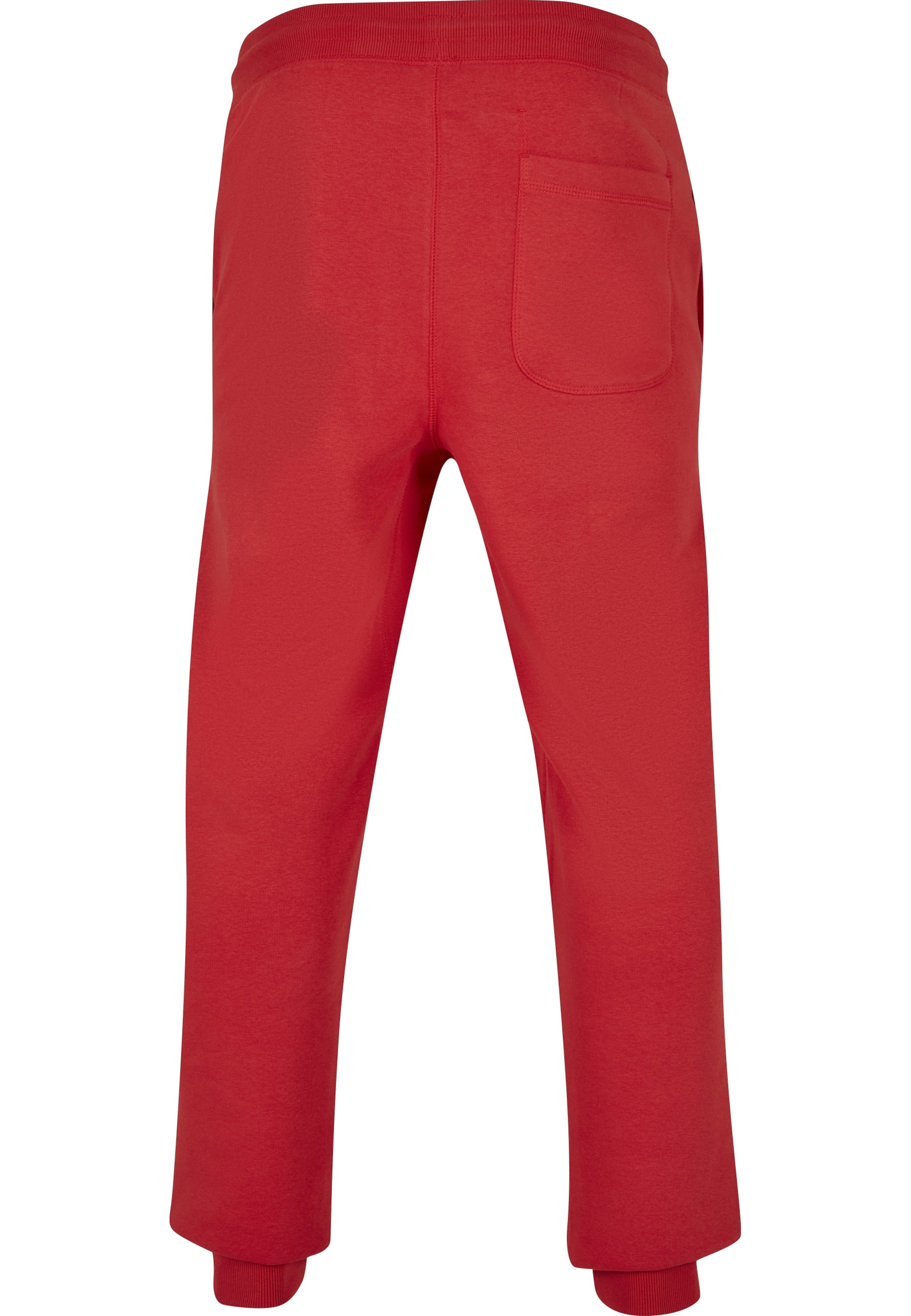 Urban Classics - Tapered Calças em vermelho