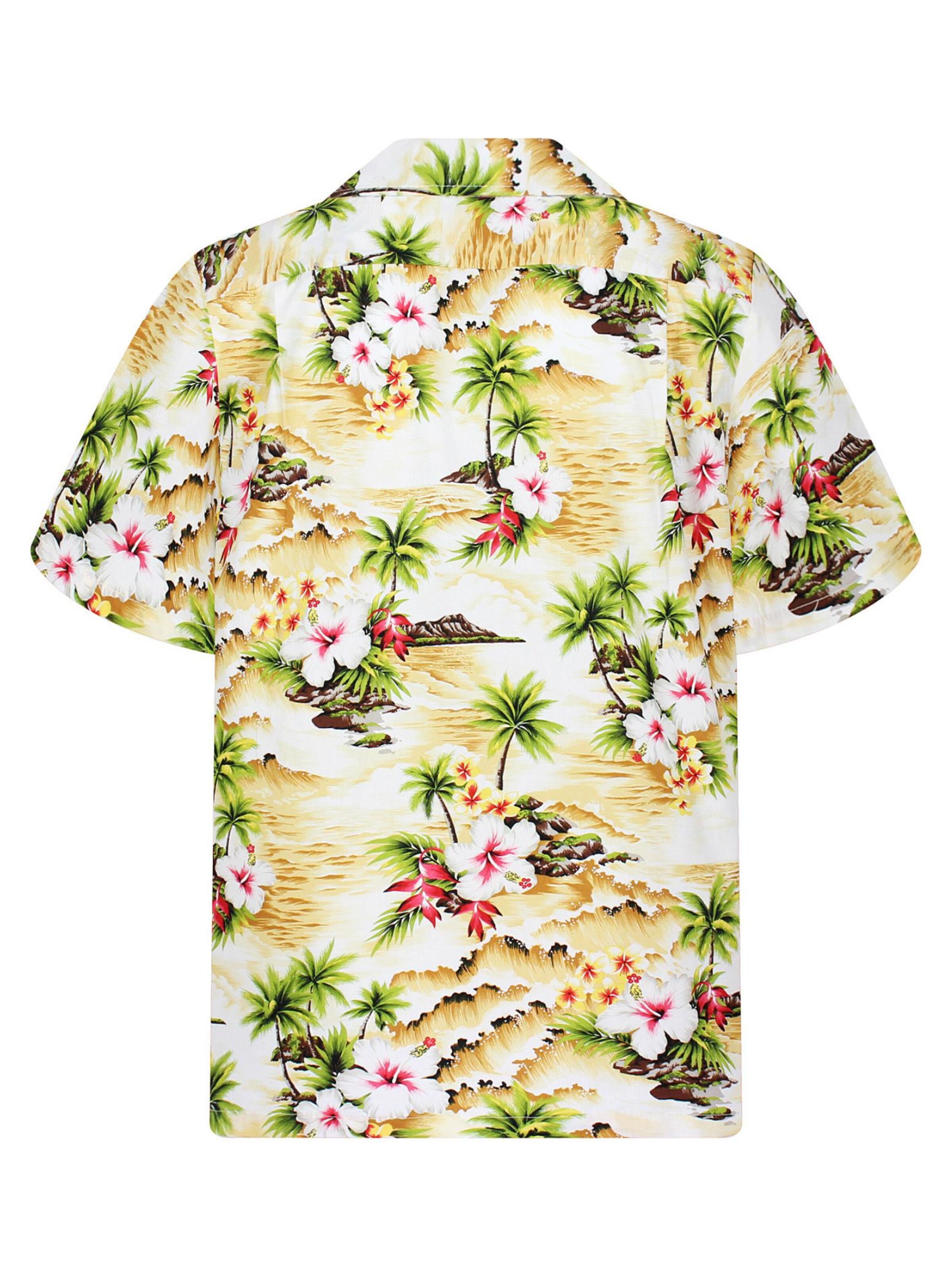 Pacific Legend Regular fit Button Up Shirt 'Welle' in Beige