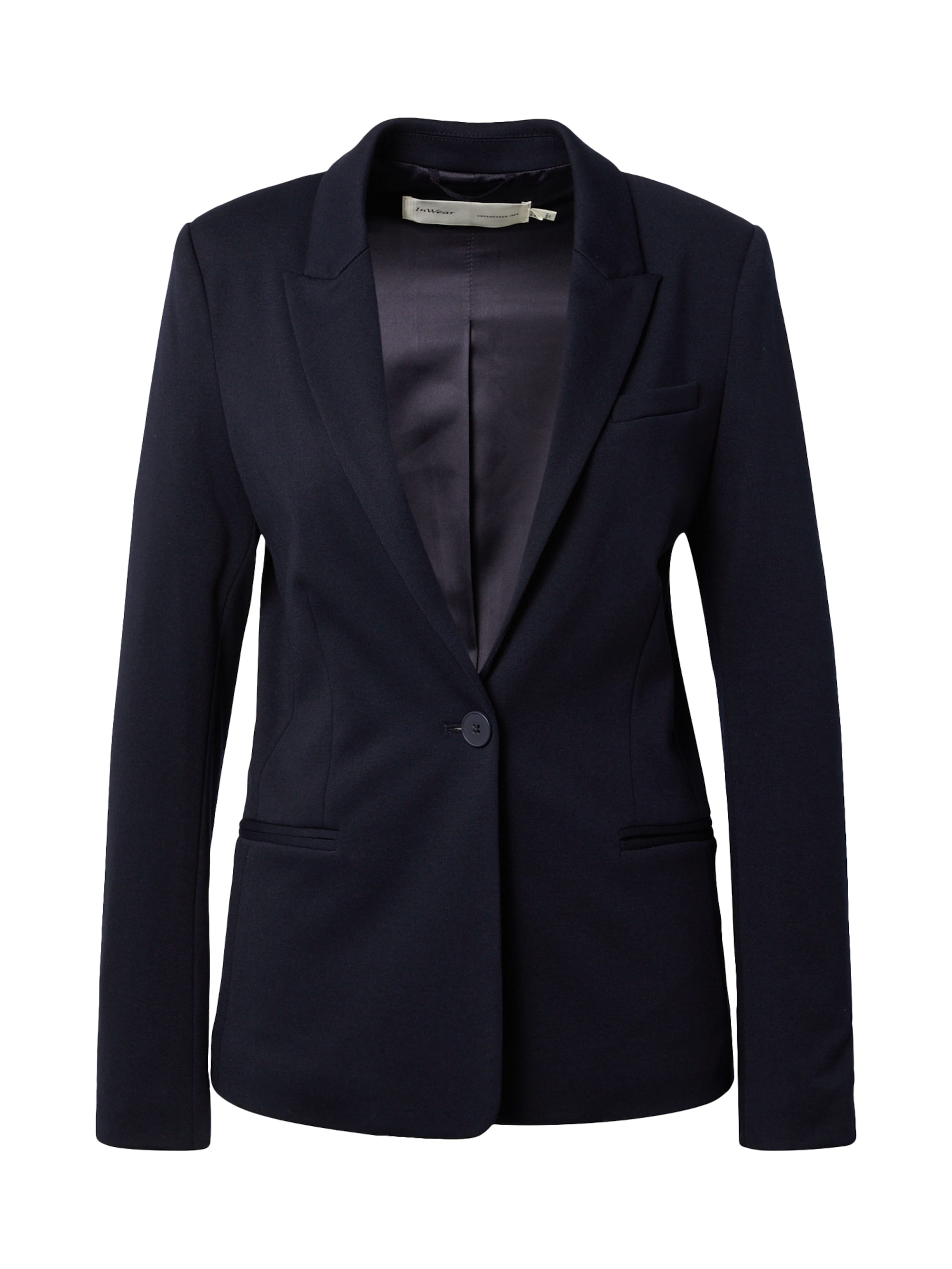 Frauen Blazer InWear Blazer 'Roseau' in Marine - VV97968 Frauen Blazer InWear Blazer 'Roseau' in Marine - VV97968