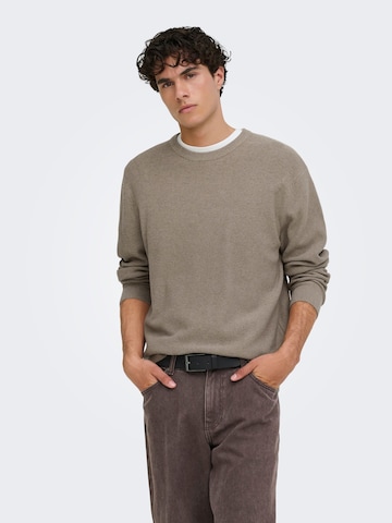 Pullover di Only & Sons in beige