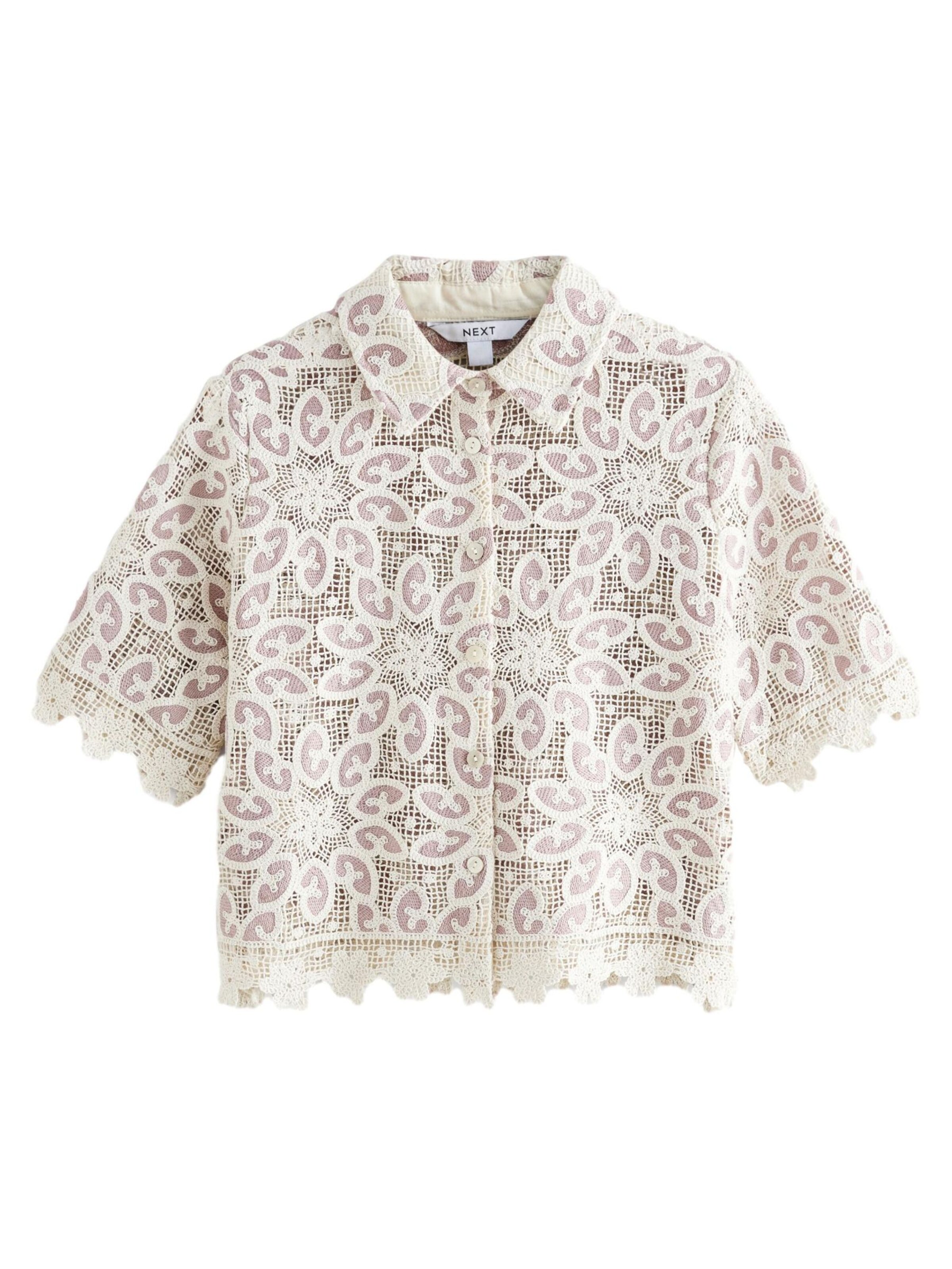 balts Next Blūze: no priekšpuses