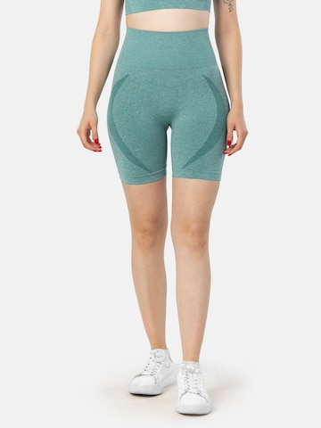 LEAFLETIC - Skinny Leggings 'Leafletic Women’s Shorts' en verde