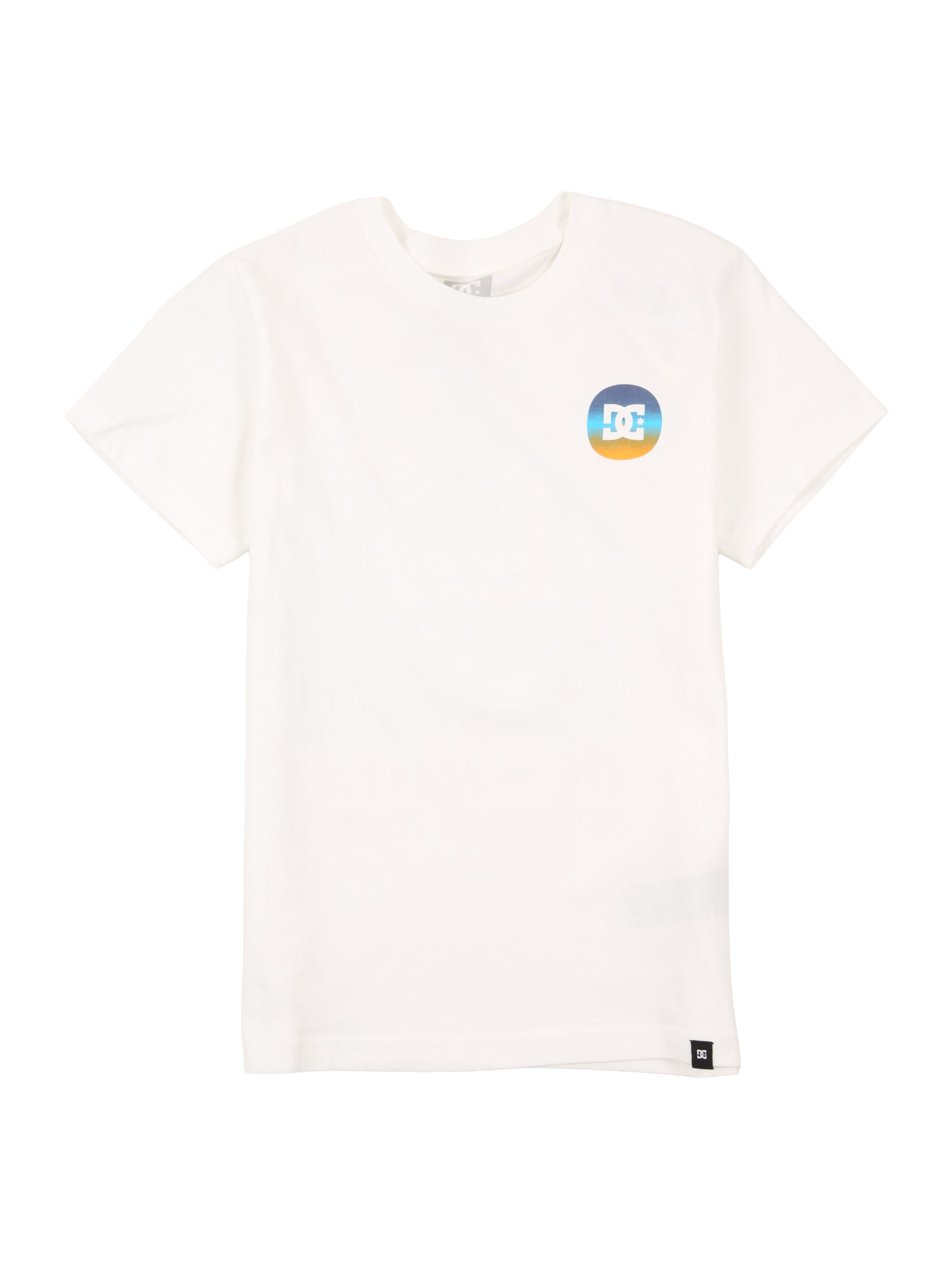 DC Shoes Λειτουργικό μπλουζάκι σε λευκό: μπροστά