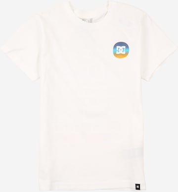 DC Shoes Функционална тениска в бяло: отпред