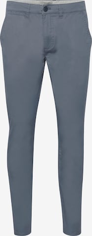 !Solid Regular Chino Pants 'KILIAN' in Blue: front