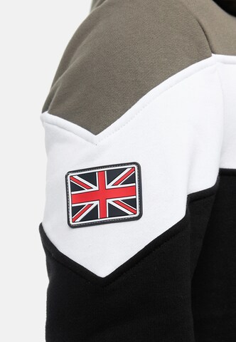 LONSDALE Sweatshirt i svart