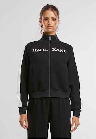 Karl Kani Bluza rozpinana w kolorze czarny: przód