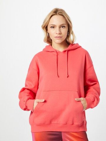 WEEKDAY Sweatshirt in Orange: front