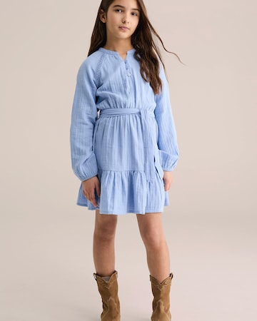 WE Fashion Kleid in Blau: Vorderseite