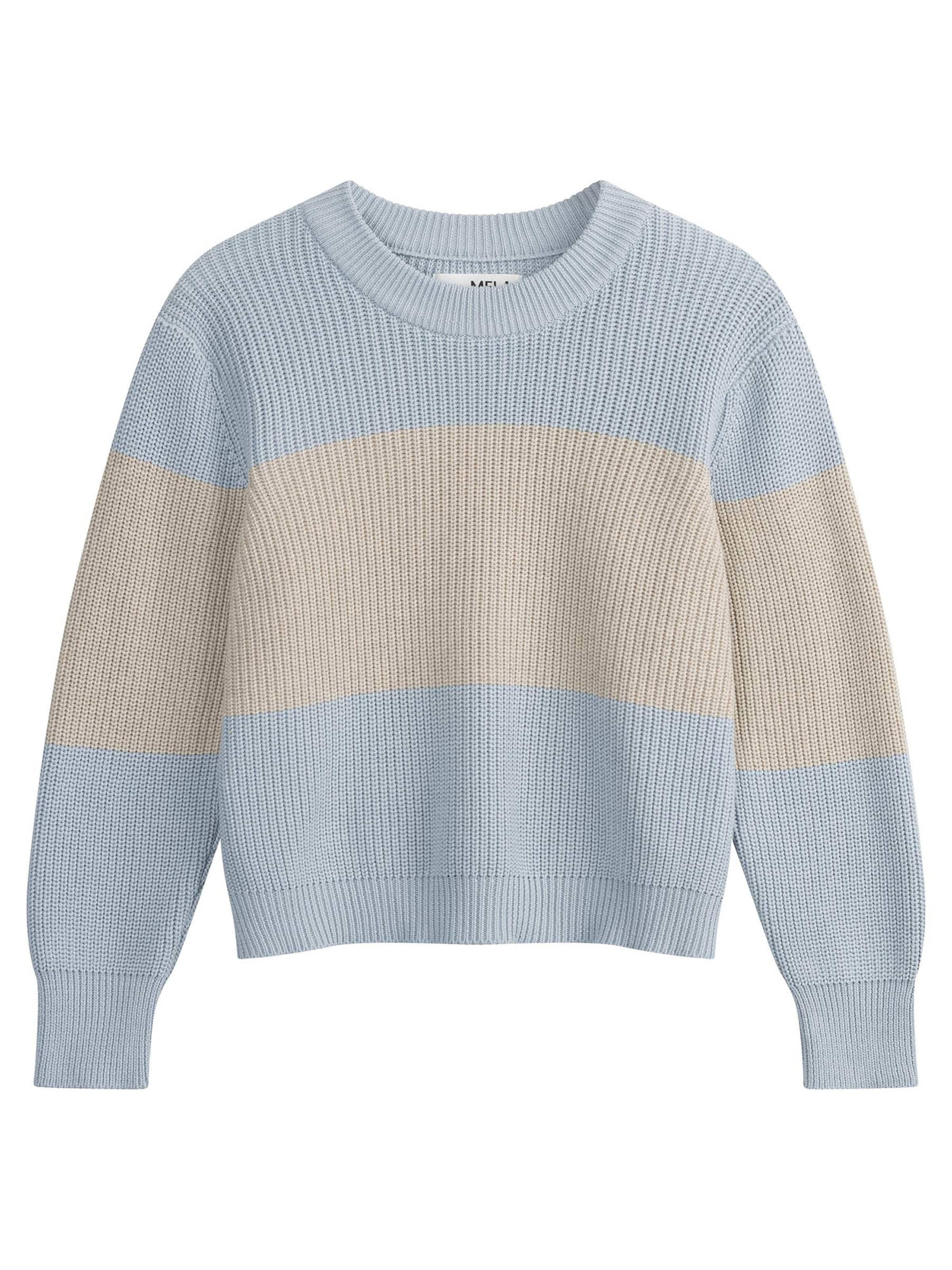 MELA Pulóver 'Adah' - kék: elől
