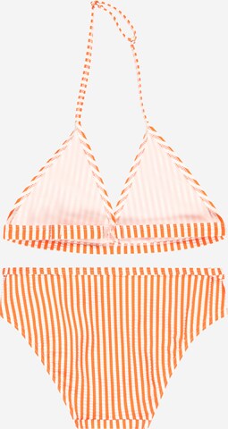KIDS ONLY Triangle Bikini 'Kitty' in Orange