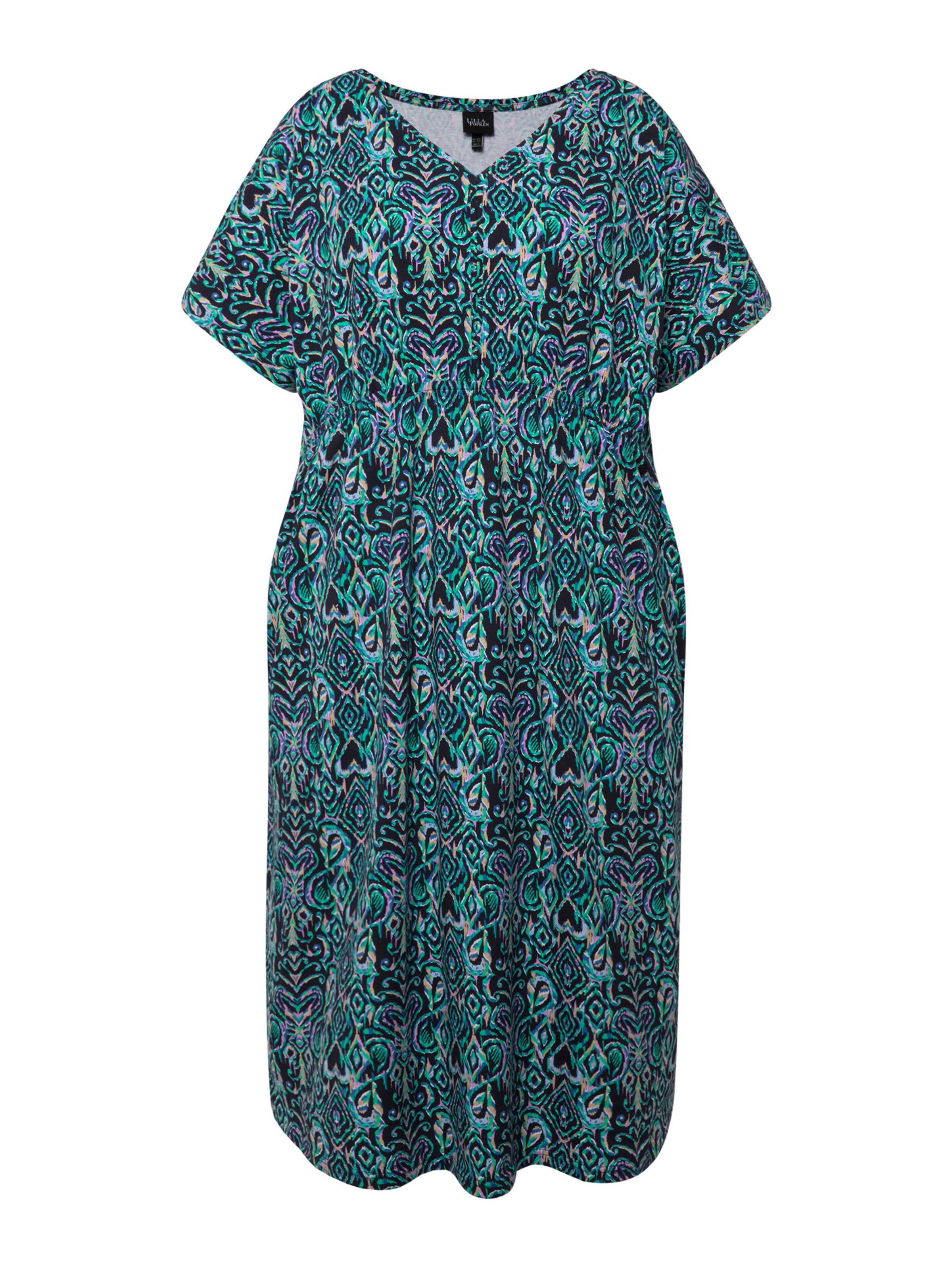 Ulla Popken Kleid in Schwarz: Vorderseite