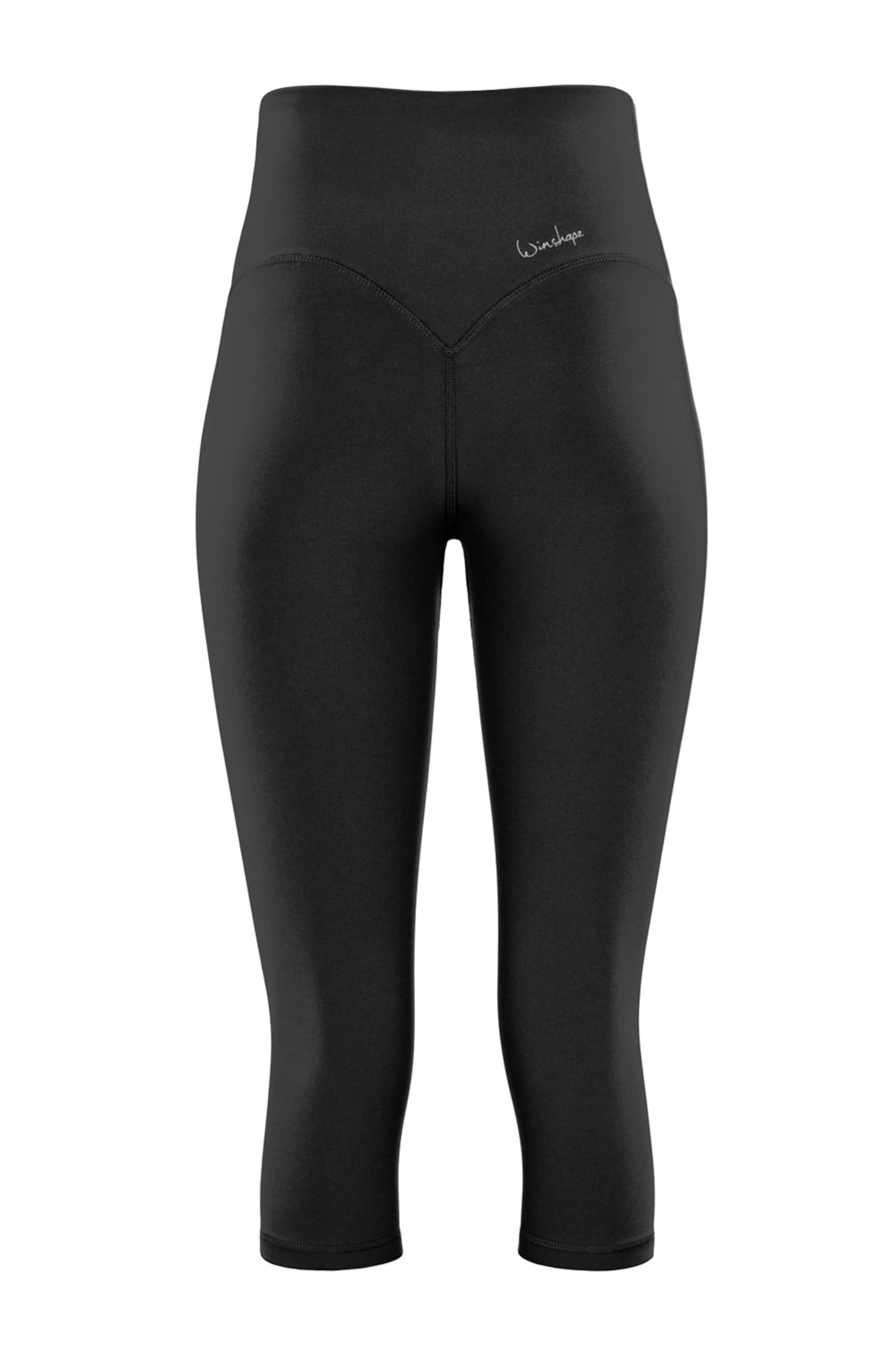 Winshape Skinny Sportsbukser 'HWL217C' i sort