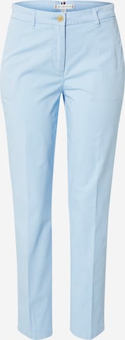 TOMMY HILFIGER Slimfit Chino in Blauw: voorkant