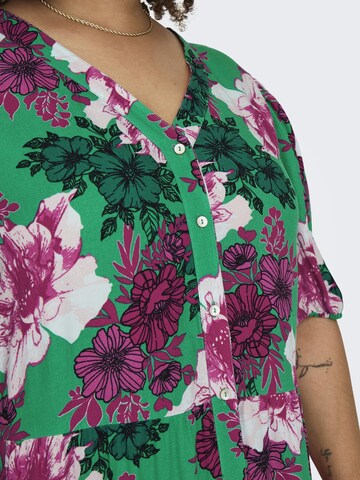 ONLY Carmakoma Zomerjurk in Groen