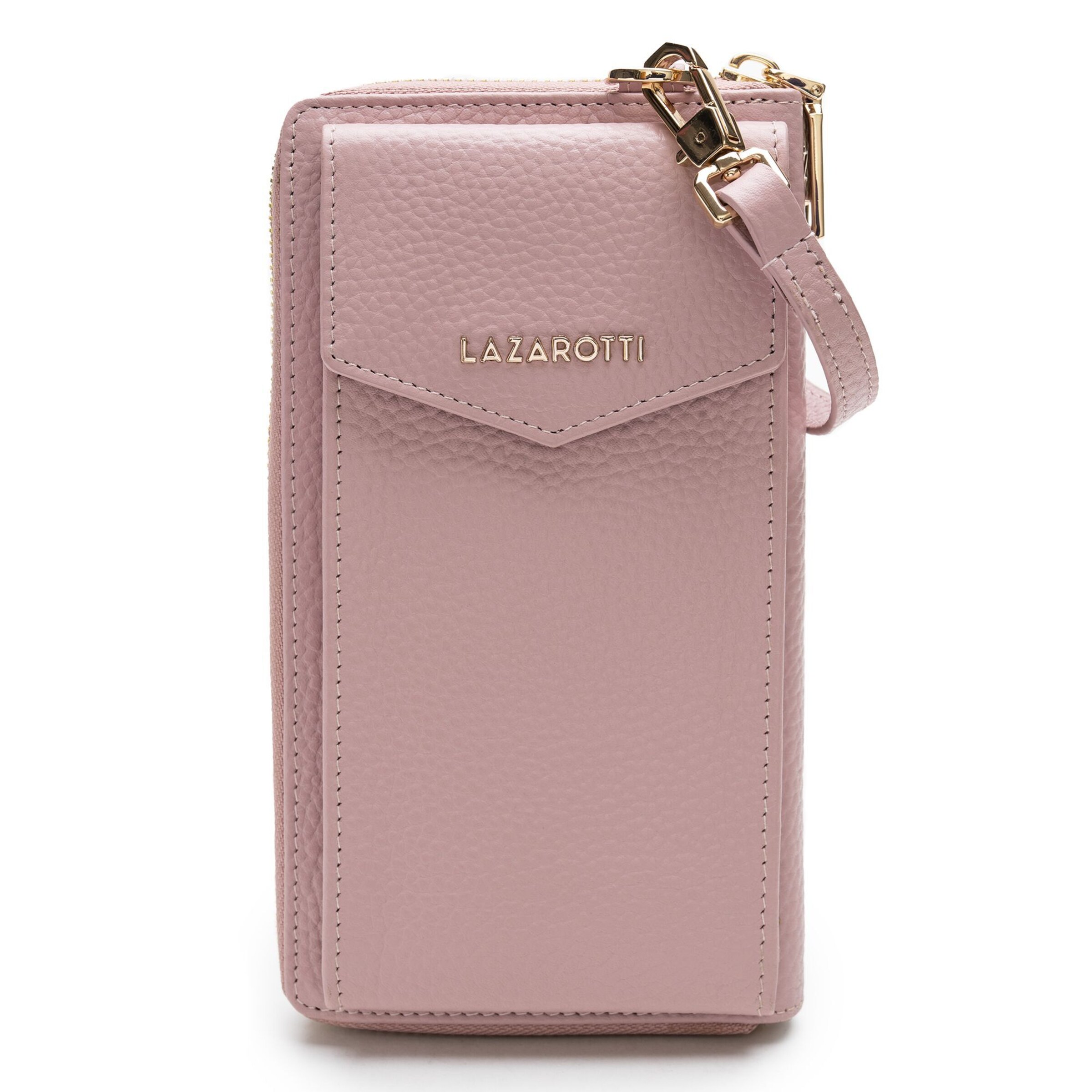 Sac à bandoulière 'Bologna' Lazarotti en rose : devant