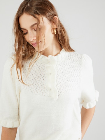 Lindex Пуловер 'Jessa' в бяло
