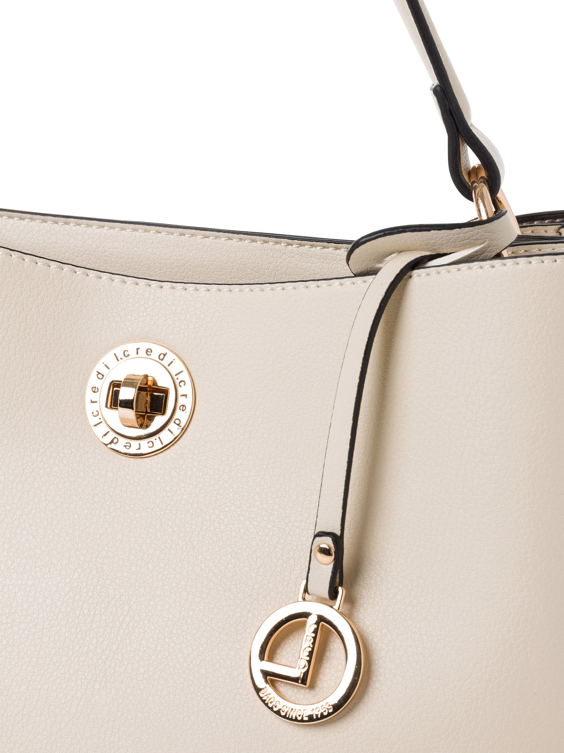 L.CREDI Tasche in Beige
