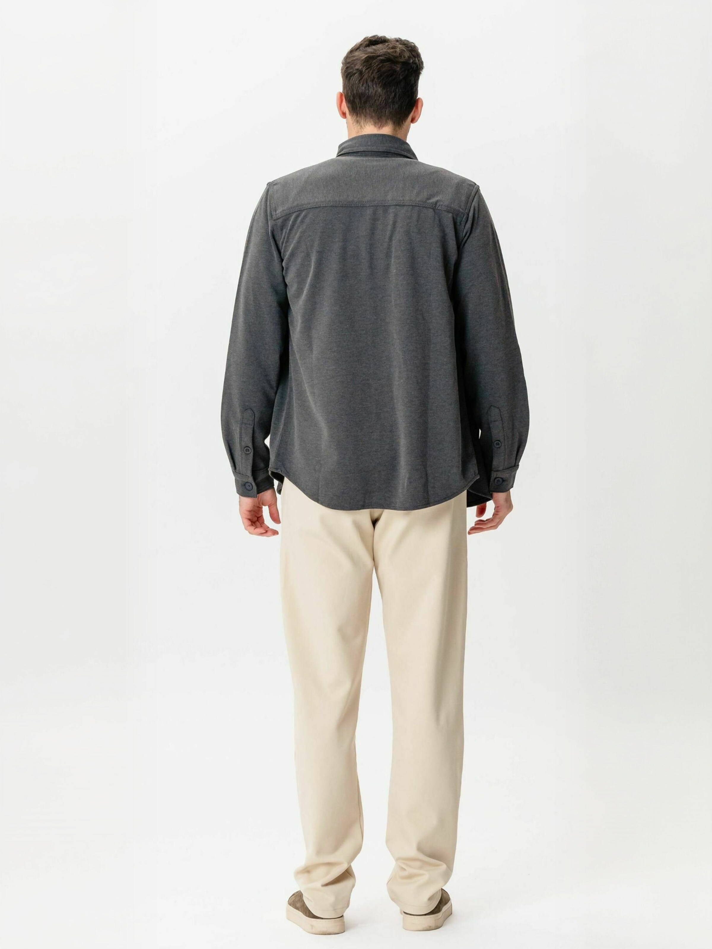 TEESHOPPEN - regular Pantalón ' Wide ' en beige