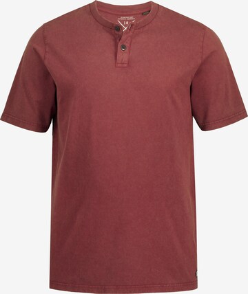 JP1880 Shirt in Rood: voorkant