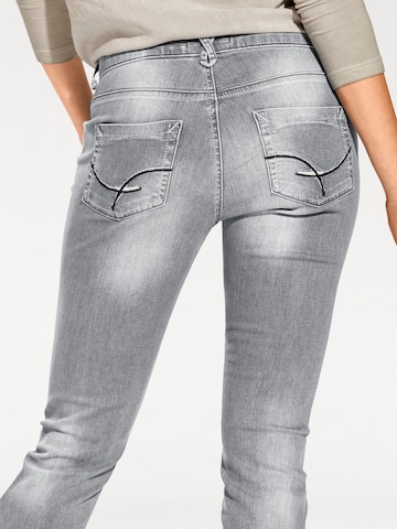 heine Skinny Jeansy w kolorze szary