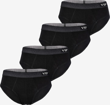 Slip ' Premium Jersey Stretch ' VIP en noir : devant