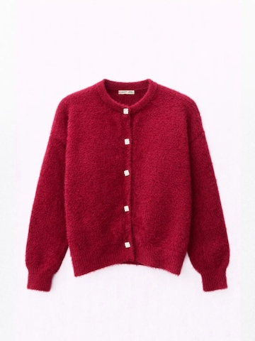 MixRay Strickjacke 'Strickjacken' in Rot: Vorderseite