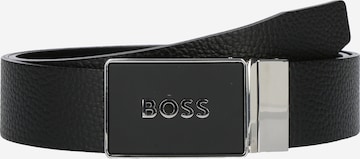 BOSS Belt in Black: front