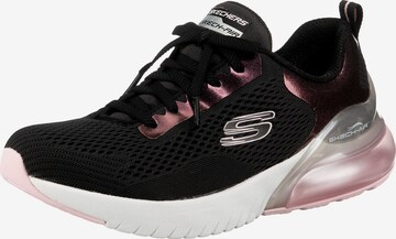 Baskets basses SKECHERS en noir : devant