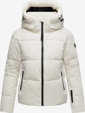 NAVAHOO Talvitakki 'Frostherz XIV' värissä valkoinen: etupuoli