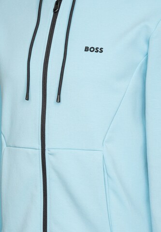 BOSS Sweatjacke in Blau
