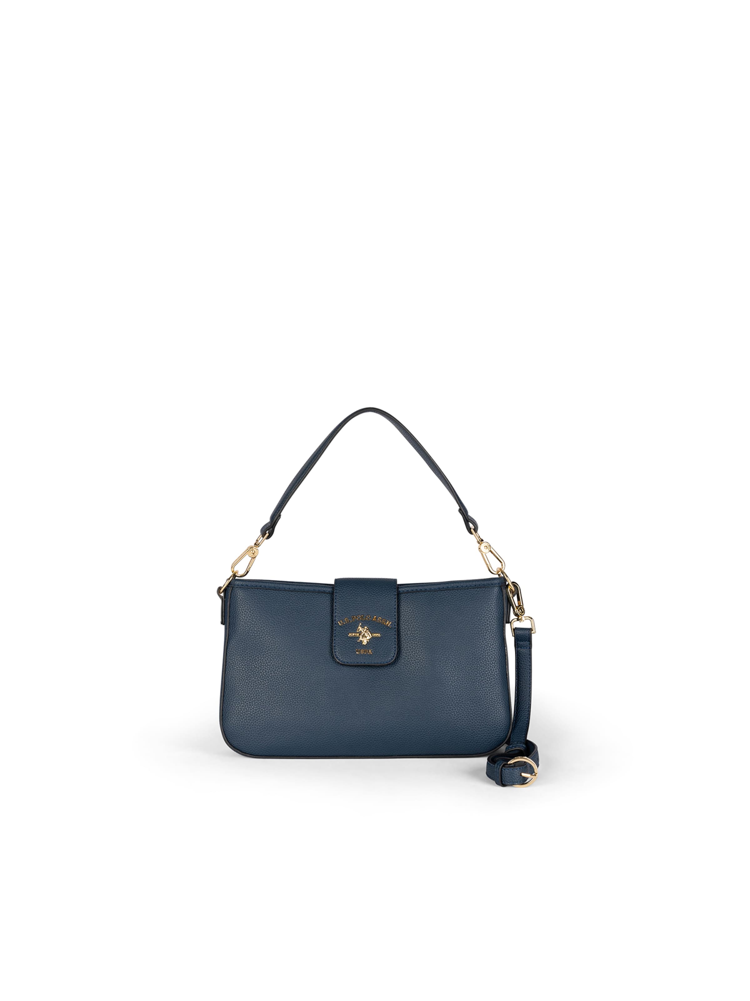 Borsa a mano 'Standford' di U.S. POLO ASSN. in blu: frontale