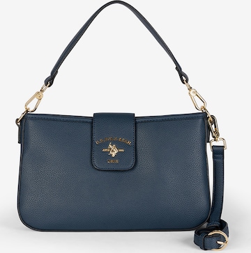 U.S. POLO ASSN. Handbag 'Standford' in Blue: front