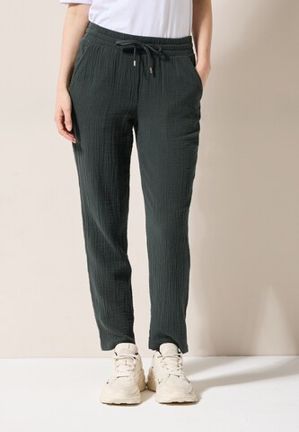 CECIL Tapered Hose in Grün