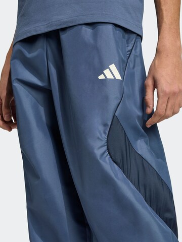 ADIDAS SPORTSWEAR Tapered Παντελόνι φόρμας 'Stadium' σε μπλε