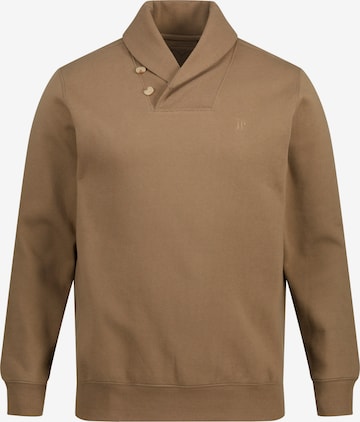 JP1880 Sweatshirt in Bruin: voorkant