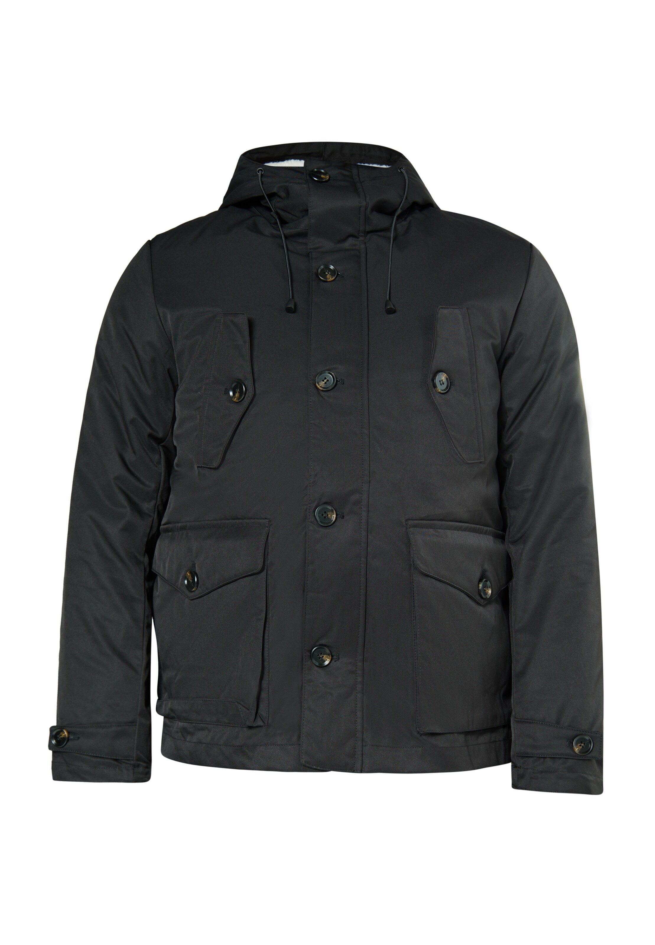 Giacca invernale di ICEBOUND in nero: frontale