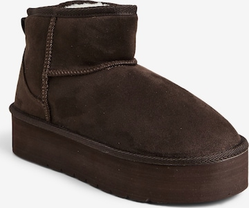 Boots da neve di PIECES in marrone: frontale