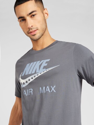 pelēks Nike Sportswear T-Krekls 'DAY FUTURA'