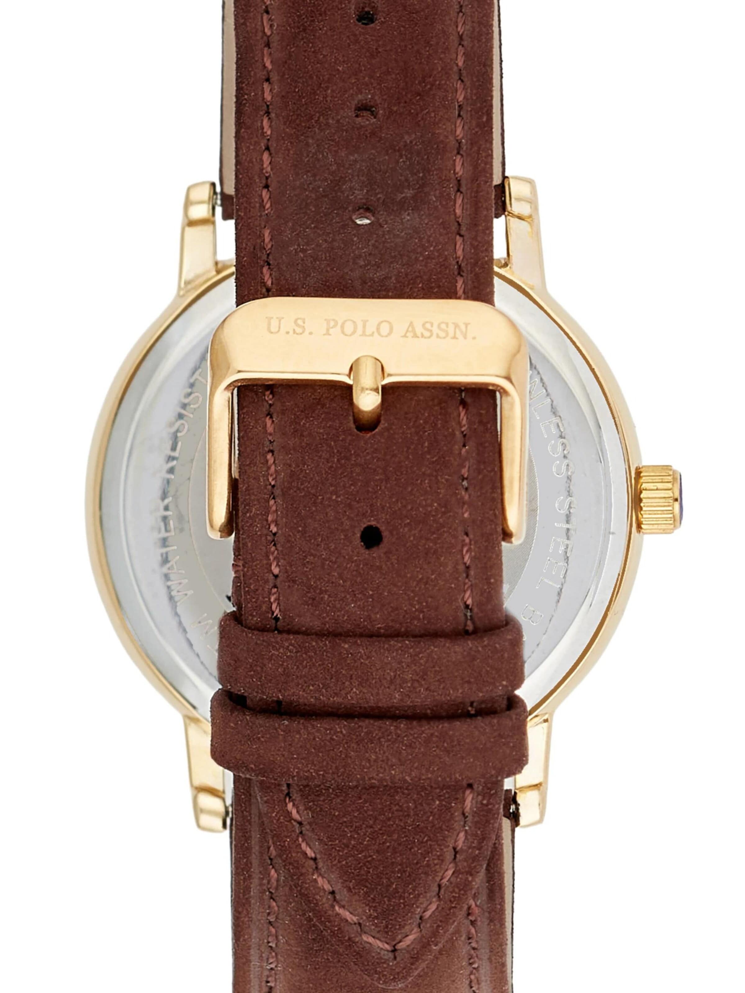 Montre à affichage analogique 'Melville' U.S. POLO ASSN. en jaune
