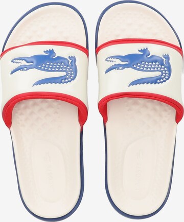 Mule LACOSTE en blanc