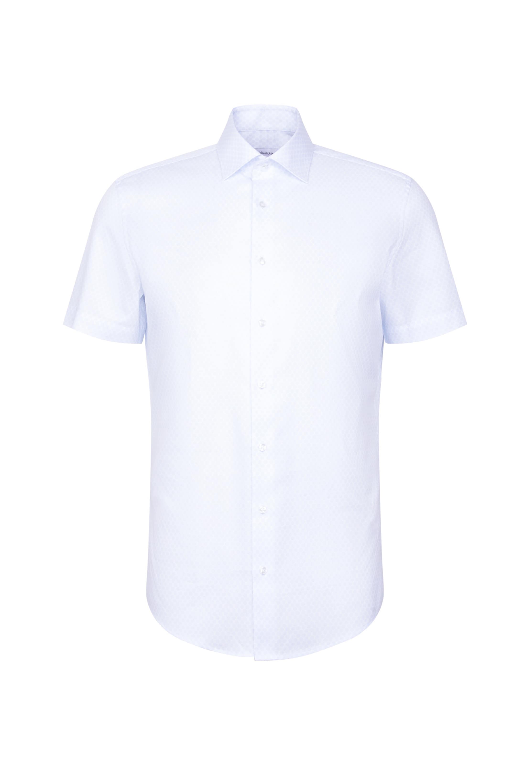 SEIDENSTICKER Button Up Shirt in Light blue / White, Item view