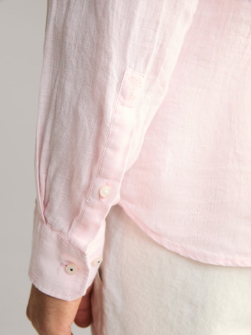 JOOP! Slim fit Button Up Shirt 'Pai' in Pink
