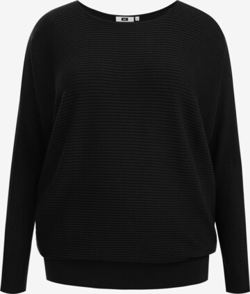 Pull-over WE Fashion en noir : devant