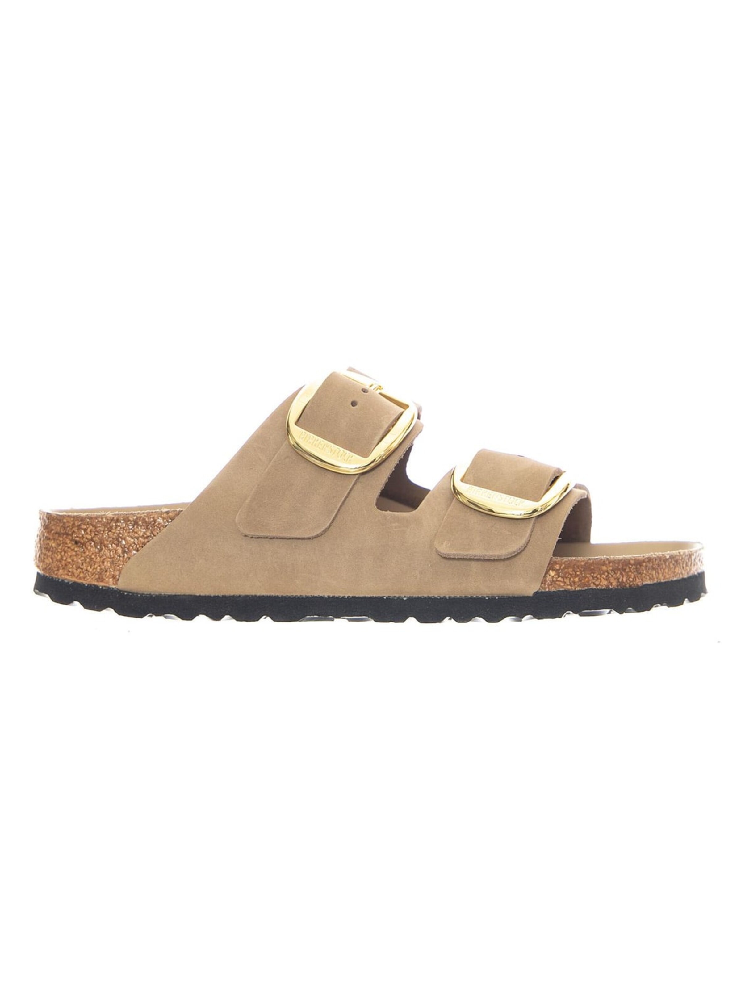 Sandales 'Arizona Big Buckle Oiled Leather Narrow Fit Tobacco Brown' BIRKENSTOCK en marron