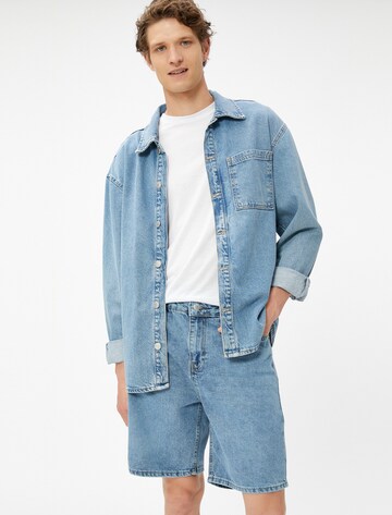 Koton Loose fit Jeans in Blue: front